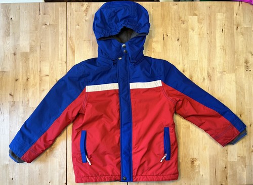 Boys Mini Boden Red Blue All Weather 