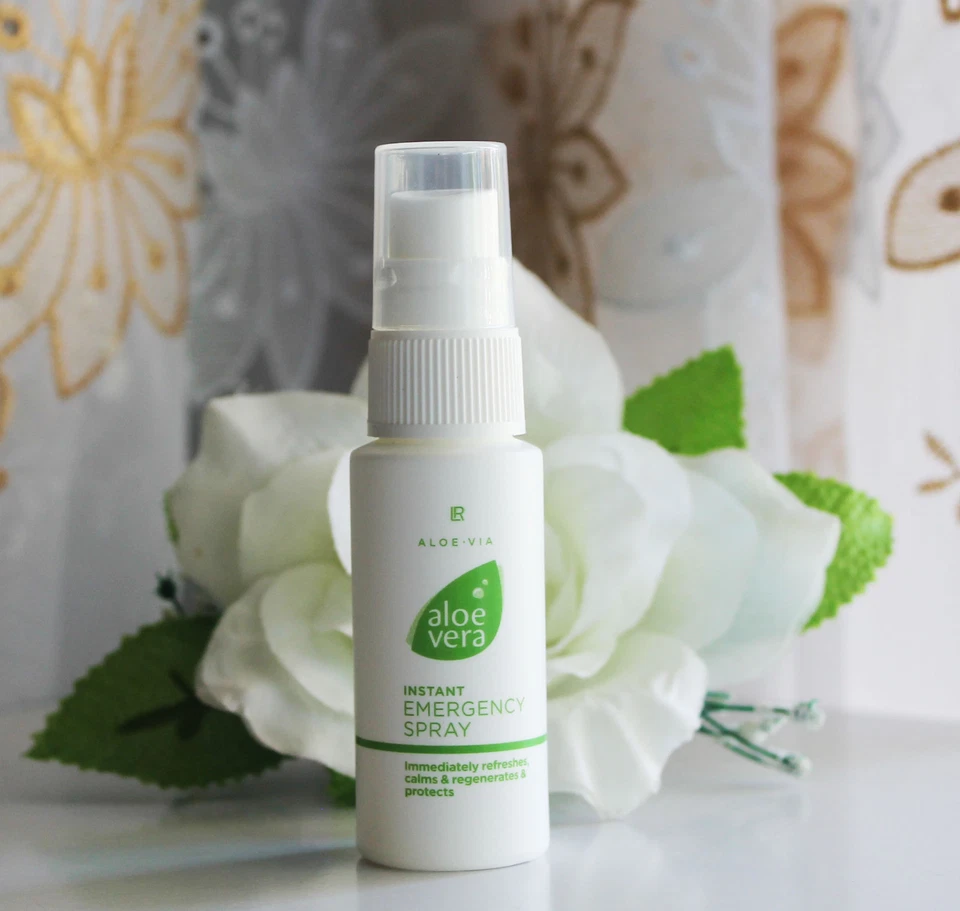 LR leere Sprühflasche 30 ml für Aloe Vera Emergency Spray Notfall SOS