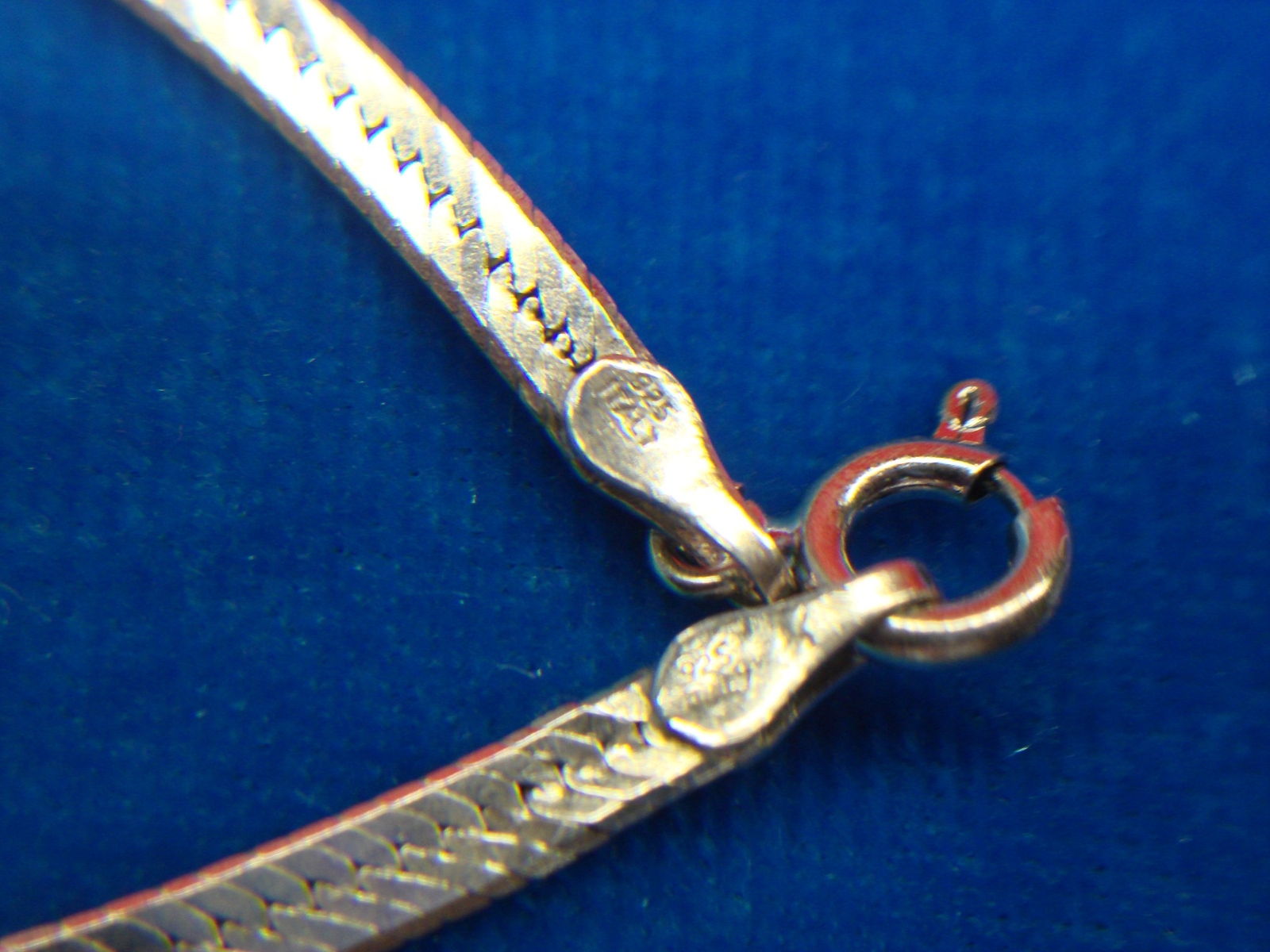 4 PRETTY STERLING SILVER BRACELETS - ALL DIFF. - … - image 8