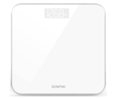 RENPHO Digitale Personenwaage,Ultraschlanke Körperwaage Step-On-Technik,ohne OVP