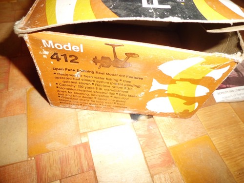 Box for Vintage Berkley 412 Spinning Reel made in USA - Picture 2 of 3