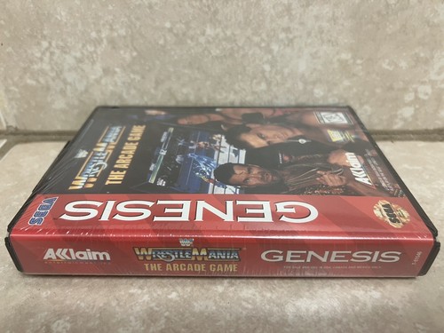 WWF WrestleMania: The Arcade Game (Sega Genesis, 1995) - Nuevo en el envoltorio retráctil - Imagen 3 de 6