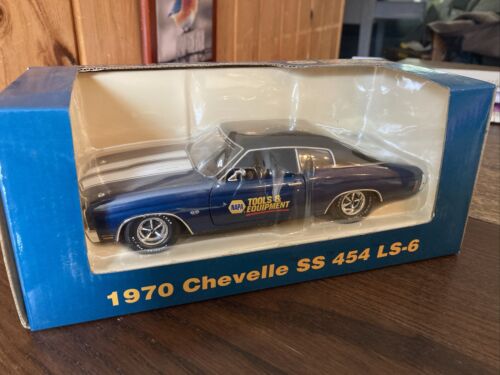 NEW-NAPA TOOLS & EQUIPMENT 1970 CHEVELLE SS454 LS-6 1/24 DIE CAST BANK - Picture 1 of 7
