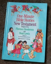 One-Minute Bible Stories : New Testament by Florence Henderson & Shari Lewis HC