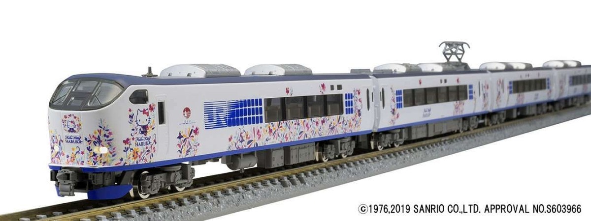 Tomix N Gauge 281 Series Hello Kitty Haruka Butterfly Set 6