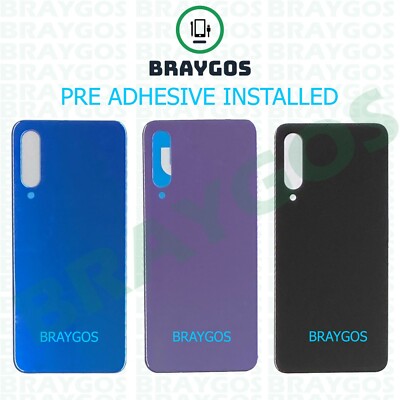 Rückseite Back Akkudeckel Glas für Xiaomi MI9SE MI 9 SE M1903F2G mit Kleber
