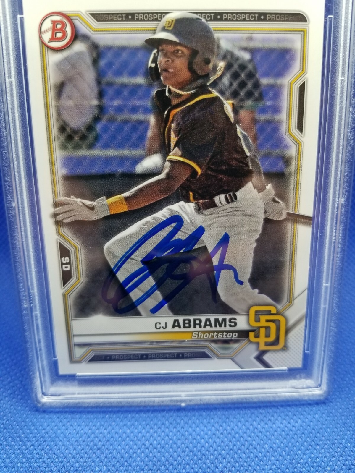 2022 Topps Clearly Authentic Autographs CAACA C.J. Abrams (AU, RC