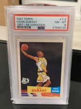 Kevin Durant [1957 Gold] #112 Prices [Rookie] | 2007 Topps 1957-58