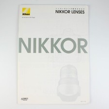 Nikon Nikkor Lenses - General Catalog in Japanese - Booklet Brochure
