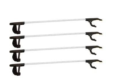 4x Magnet Greifzange Müllzange Greifarm Alu Greifer Müllsammler 76cm lang