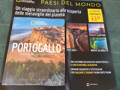 PRIMA USCITA N°1 PAESI DEL MONDO PORTOGALLO NATIONAL GEOGRAPHIC