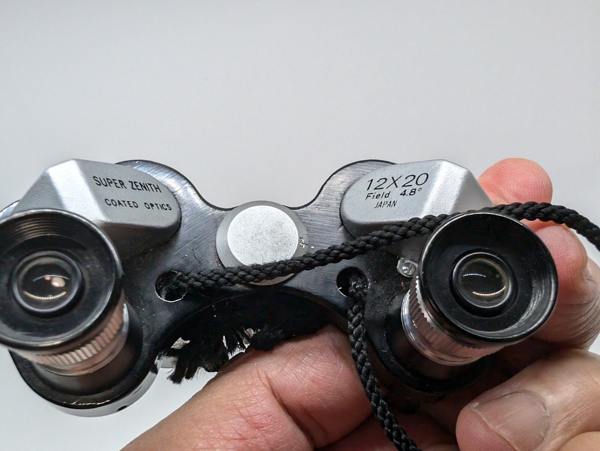 Vintage SUPER ZENITH Binoculars 12×20 Field4.8【Excellen Vintage SUPER ZENITH Binoculars 12×20 Field4.8【Excellen