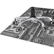 Old School Boombox Furniture Floor Protector Mat Under Chair Desk  140x100