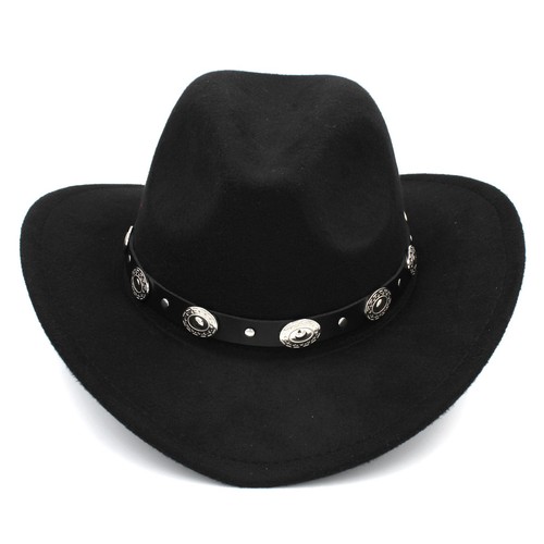 Kids Children Western Cowboy Hat Cowgirl Cap Boys Girls for Halloween Party - Picture 13 of 29