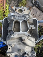 Edelbrock 2101 Performer Aluminum Intake Manifold For Small Block Chevy 1955-86