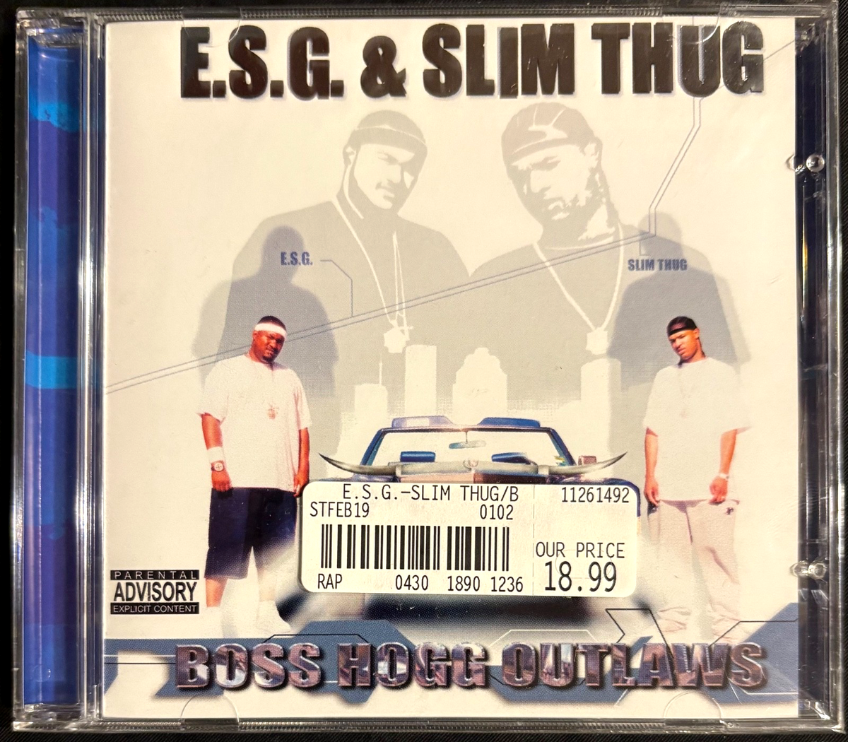 E.S.G. - – Sailin' South Da ESG 極レア名盤 Music CD | Screwed