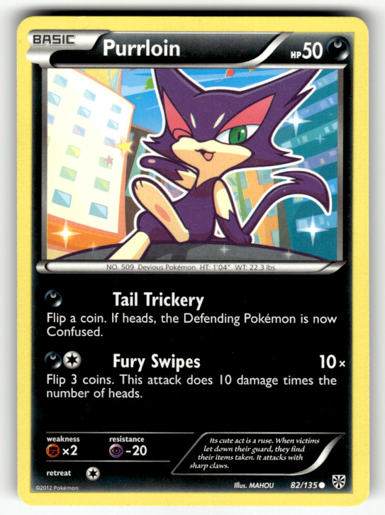 Purrloin (82) 82/135 Normal Common Plasma Storm LP