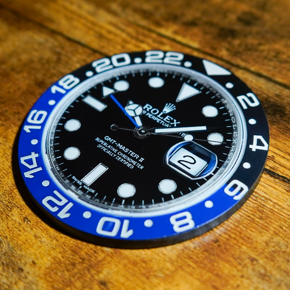 Rolex GMT-Master II SPRITE PEPSI ROOTBEER BATMAN Coaster Set Bar