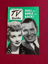 1952, Lucille Ball / Milton Berle, TV Guide (Scarce / Vintage)