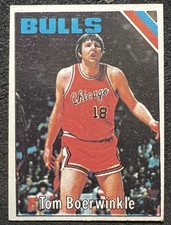1975/76 TOPPS TOM BOERWINKLE (CHICAGO BULLS) #102 VG/EX