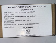 Dell PowerEdge R620 R630 R640 R420 R430 R320 R330 1U A7 Rails Kit 9D83F 09D83F