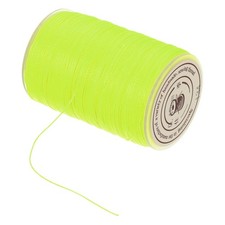 Waxed Cord 0.45mm Waxed Thread 87 Yard Wax String Cord Fluorescent Yellow