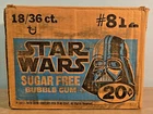 VTG Topps Star Wars Factory case box 18/36ct 1977 #812 Bubble Gum shipping