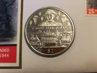 GB STAMPS BENHAM FIRST DAY COVER WITH MINT COIN ISSUE VIRGIN ISLES D DAY