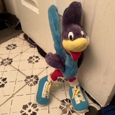 Vintage ROAD RUNNER Looney Toons 14'' Plush Warner Bros 1993 Mopar Hemi