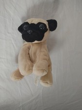 Vintage Nintendogs Pug Nintendo DS Plush Dog Stuffed Animal 2000s