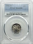 1942-D Silver Mercury Dime MS 65 FB PCGS Certified