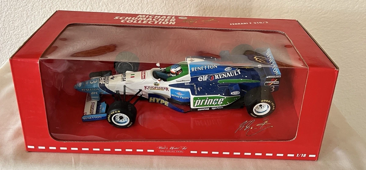 Minichamps 1/18 – Benetton Renault B196, Jean Alesi, 1996, RARETÉ