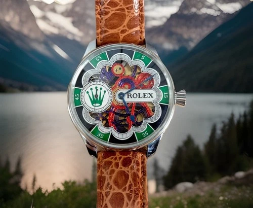 ROLEX MENS WATCH, VINTAGE MOVEMENT IN A NEW QUALITY CASE, FULLY SERVICED.