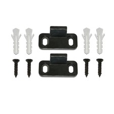 Armoire coulissante pratique guide de porte matériau ABS fiable longue durée