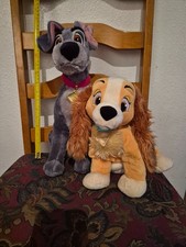 VTG Disney Store Lady and Tramp Plush Lady and the Tramp Set