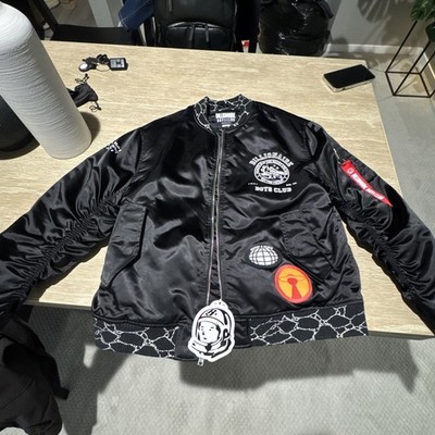 RARE BILLIONAIRE BOYS CLUB BB Rucksack Bomber Jacket black  (NWT) LARGE 