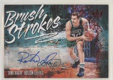 2018 Panini Court Kings Brush Strokes Ruby 3/99 Dino Radja #BR-DRJ Auto HOF 8sj