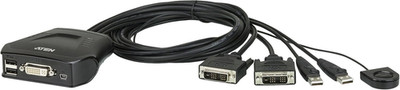 KVM Switch 2-Port CS22D USB/DVI Kabel