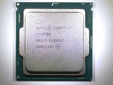 Intel core i7-6700 3.40GHZ CPU chip