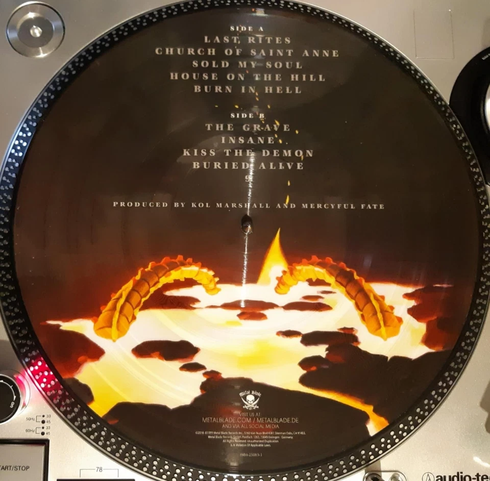 MERCYFUL FATE • 9 • Picture Disc LP • King Diamond  - image 2 of 4