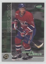 2000-01 Parkhurst 50th Anniversary Dainius Zubrus #P-60 1dm1