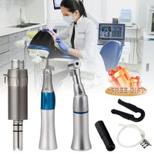 NSK Style Dental Low Speed Handpiece Contra Angle Straight E-type 2H Air Motor