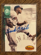 1994 Ted Williams Card Company Buck O'Neil #109 KC Monarchs HOF IP Autographed