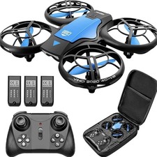 4DRC Mini Drohne RC Quadrocopter mit 3 Akkus Headless Modus 3D Flip