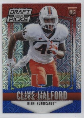 2015 Panini Prizm Collegiate Draft Picks /25 Clive Walford #109 Rookie RC 0v0
