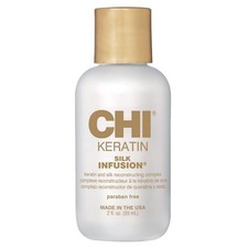 CHI Keratin Silk Infusion For Restoring Softness  Shine 2 oz
