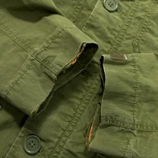 Levi's Khaki Military Jacket - Size L, Vintage Condition