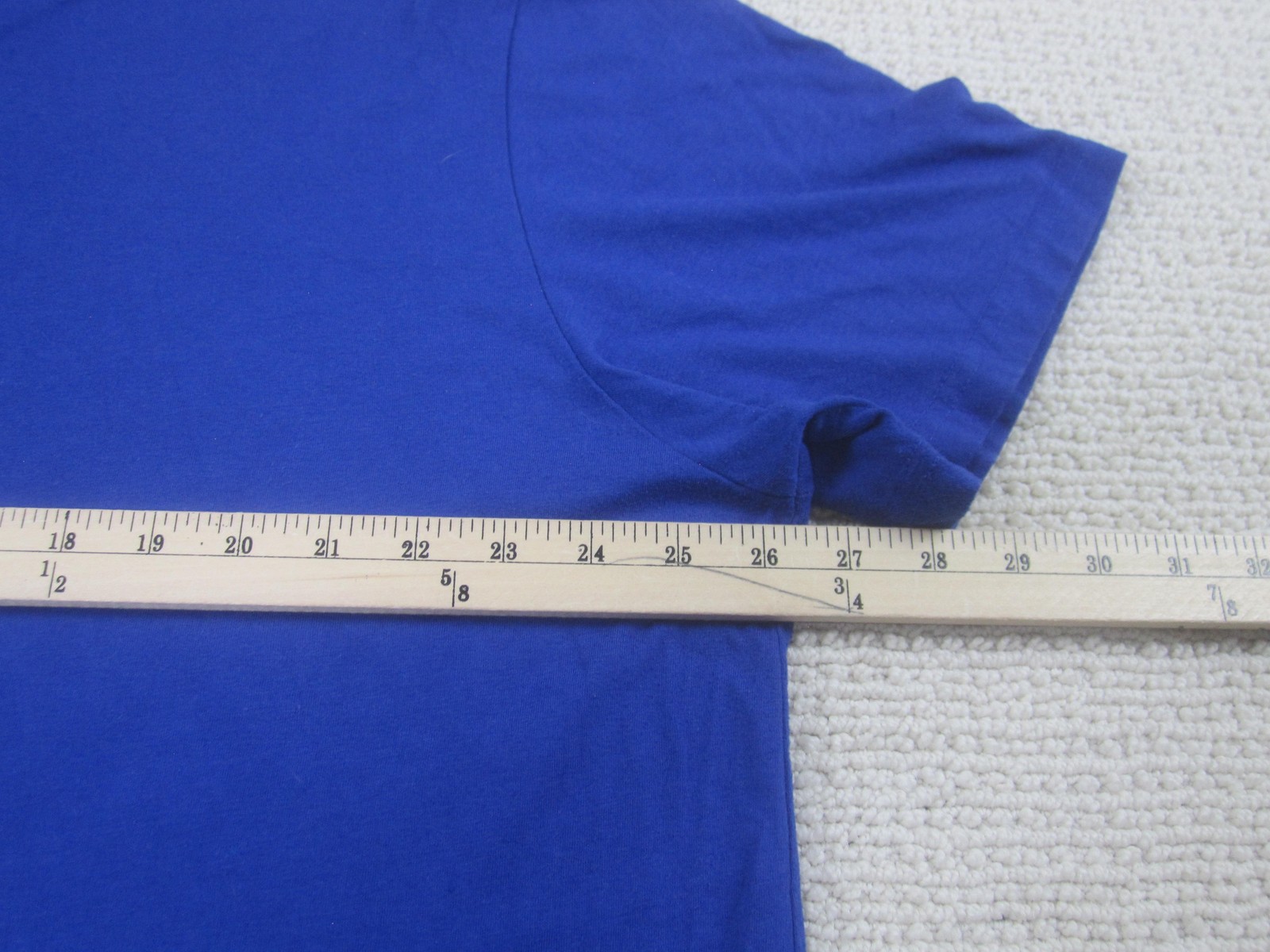 Adidas Shirt Mens 2XL Blue Go-To Performance Tee Logo Athletic Training Crewneck thumbnail 6