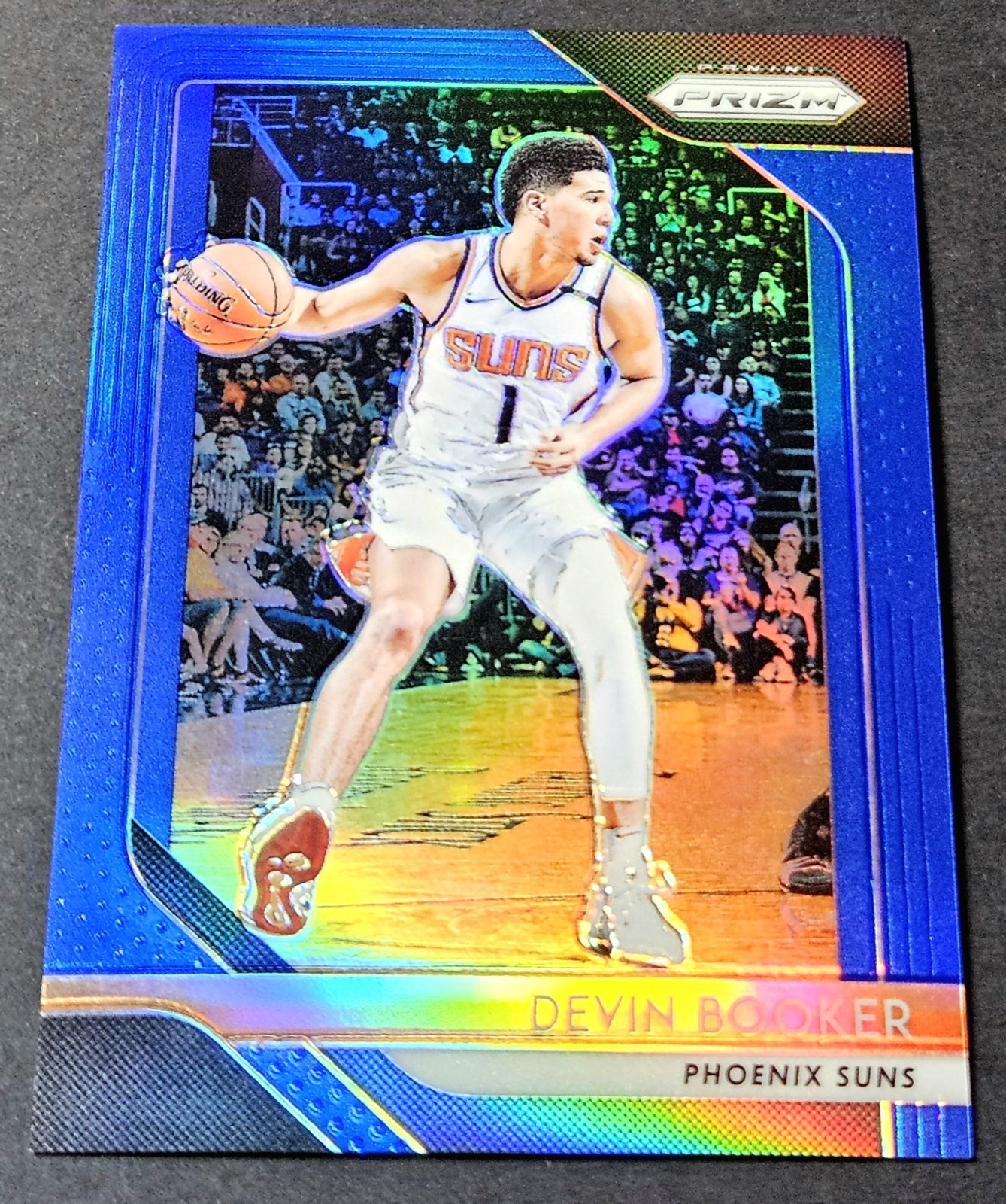 Devin Booker Prizm /199 Blue 2018-19 Panini #11 Suns