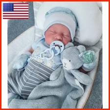KSBD Levi 18 Inch Baby Boy Reborn Doll with Gift Box Set Age 3